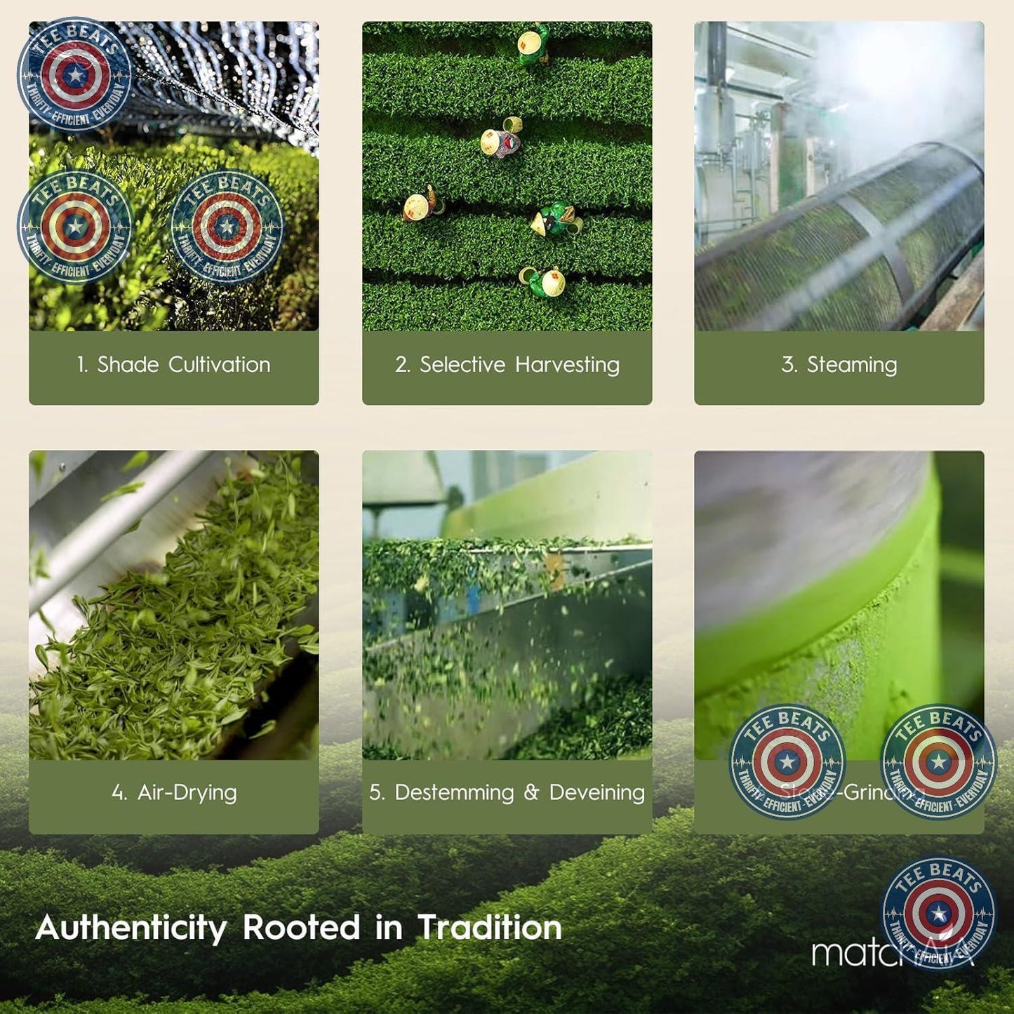 MatchAiA Culinary Matcha – Quick-Stir Productivity Brew for the Remote Worker Kitchen Counter