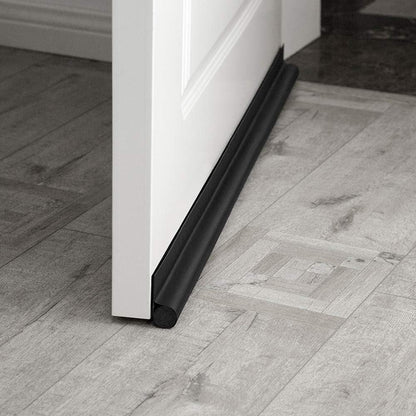 MAXTID Door Draft Stopper 36 Inch Black Adjustable Door Draft Blocker Under Door Weather Stripping for Sunroom