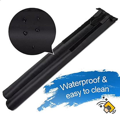 MAXTID Door Draft Stopper 36 Inch – Decorative Door Gap Filler That Complements Cozy Bedrooms and Living Room Corners