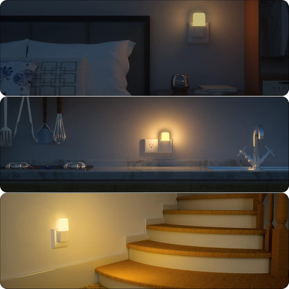 MAZ-TEK Decorative Plug in Nightlight, Warm 25 Lumen LED for Hallway and Stair Decor