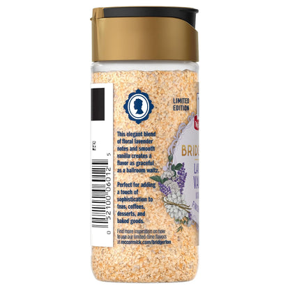 McCormick Bridgerton Finishing Sugar – Romantic Valentine's Day Gift for Period Drama Fans, Floral Vanilla Baking Garnish