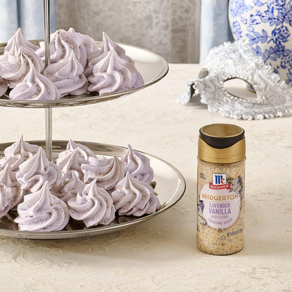 McCormick Bridgerton Finishing Sugar – Romantic Valentine's Day Gift for Period Drama Fans, Floral Vanilla Baking Garnish