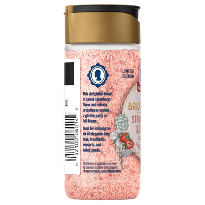 McCormick Bridgerton Finishing Sugar – Valentine's Day Gift for Her, Co-Branded Netflix Collectible for Sweet Cocktails and Cakes