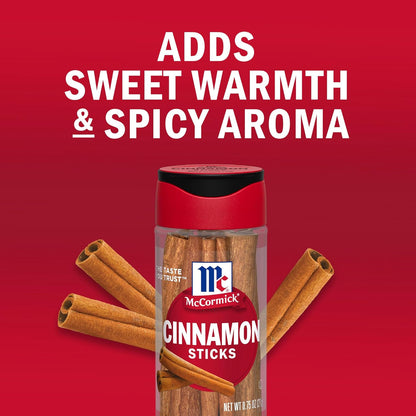 McCormick Cinnamon Sticks – Simple Single-Ingredient Spice for Restraint-Focused Home Cooks