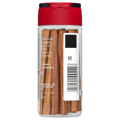 McCormick Cinnamon Sticks – Simple Single-Ingredient Spice for Restraint-Focused Home Cooks