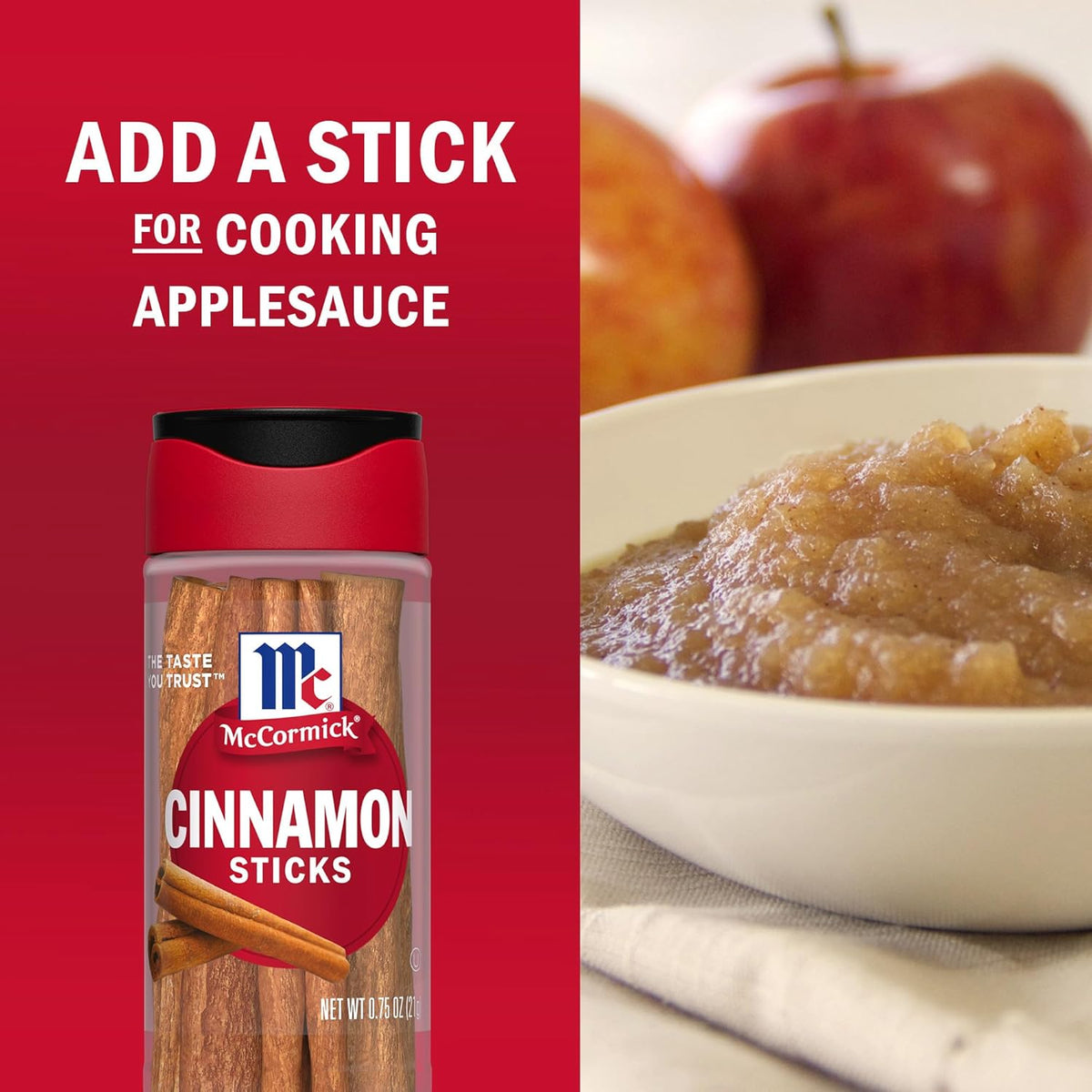 McCormick Cinnamon Sticks – Simple Single-Ingredient Spice for Restraint-Focused Home Cooks
