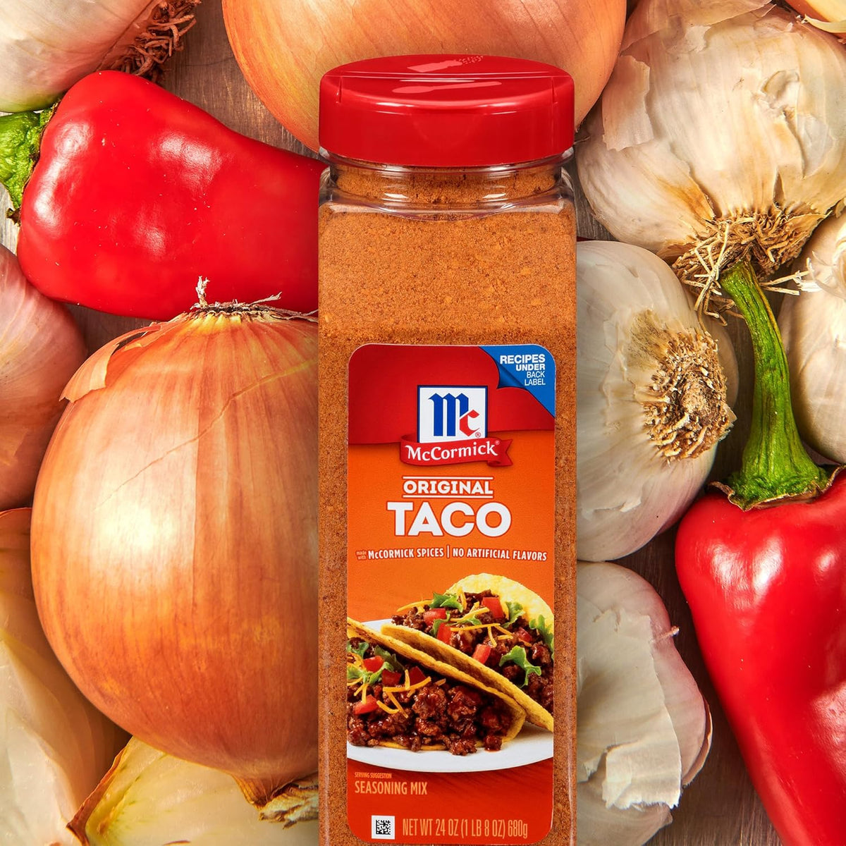 McCormick Culinary Taco Seasoning Mix 24 oz – No MSG Added Taco Seasoning for Streamlined Kitchen Workflow and Recipe Standardization