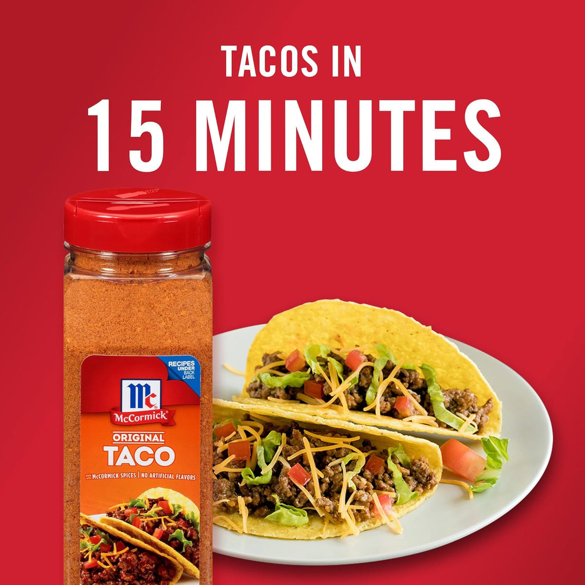 McCormick Culinary Taco Seasoning Mix 24 oz – No MSG Added Taco Seasoning for Streamlined Kitchen Workflow and Recipe Standardization