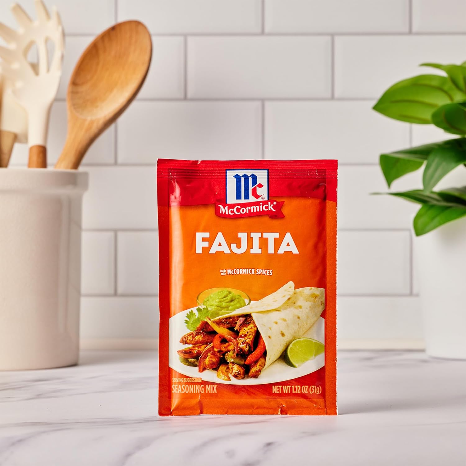 McCormick Fajita Seasoning Mix – Mild Spiced Dinner Helper for Busy Parents Cooking Chicken and Cheese Quesadillas