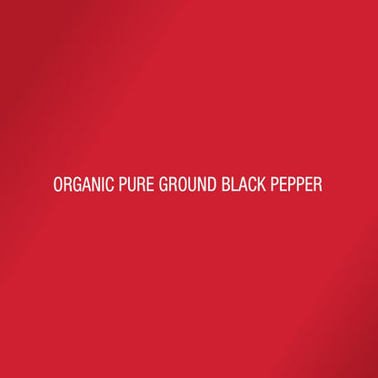 McCormick Finely Ground Organic Pepper – Birthday Gift for Mom Who Loves Clean Cooking, 12 oz
