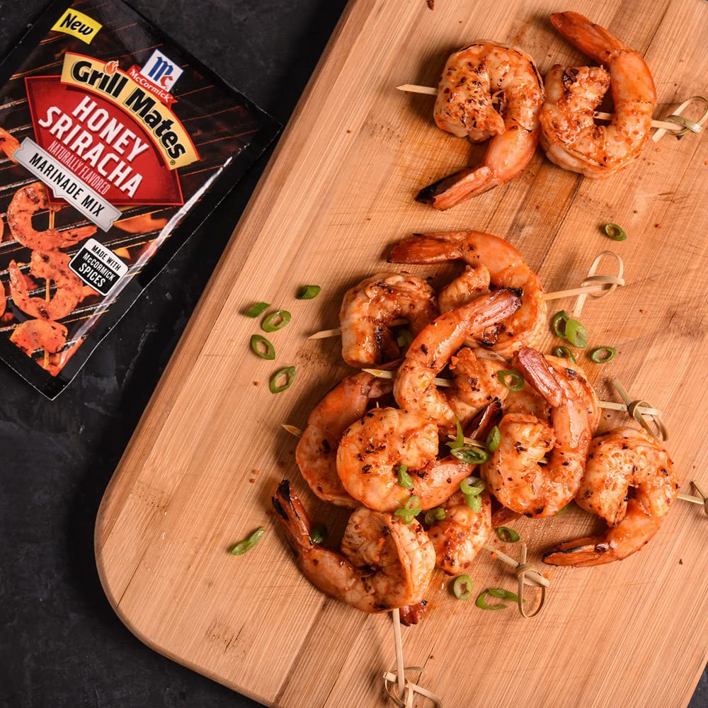 McCormick Grill Mates Honey Sriracha Marinade – Easy Gift for Mom Who Loves Flavor, Ready-to-Use Spice Blend for Family Dinners