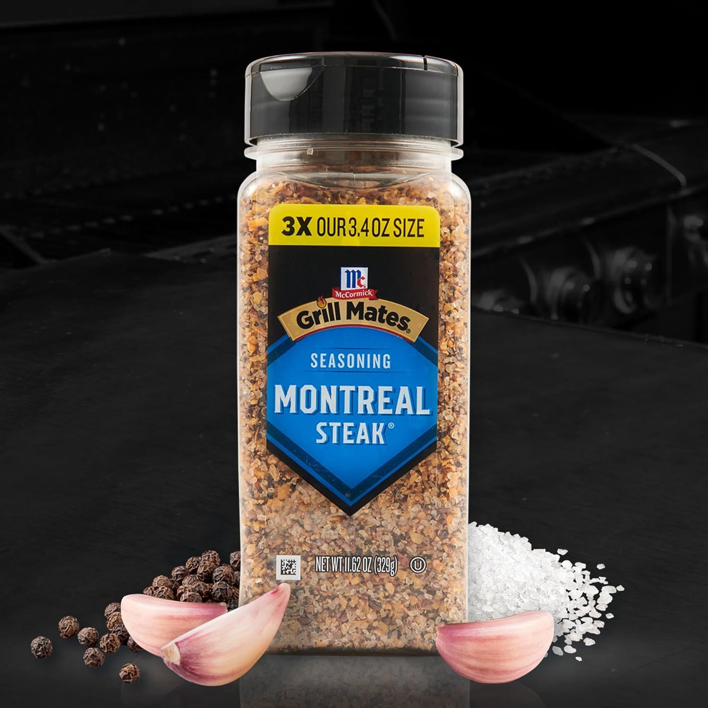 McCormick Grill Mates Montreal Steak Seasoning – Ready-to-Give Grill Master Gift for Men Who Cook Outdoors