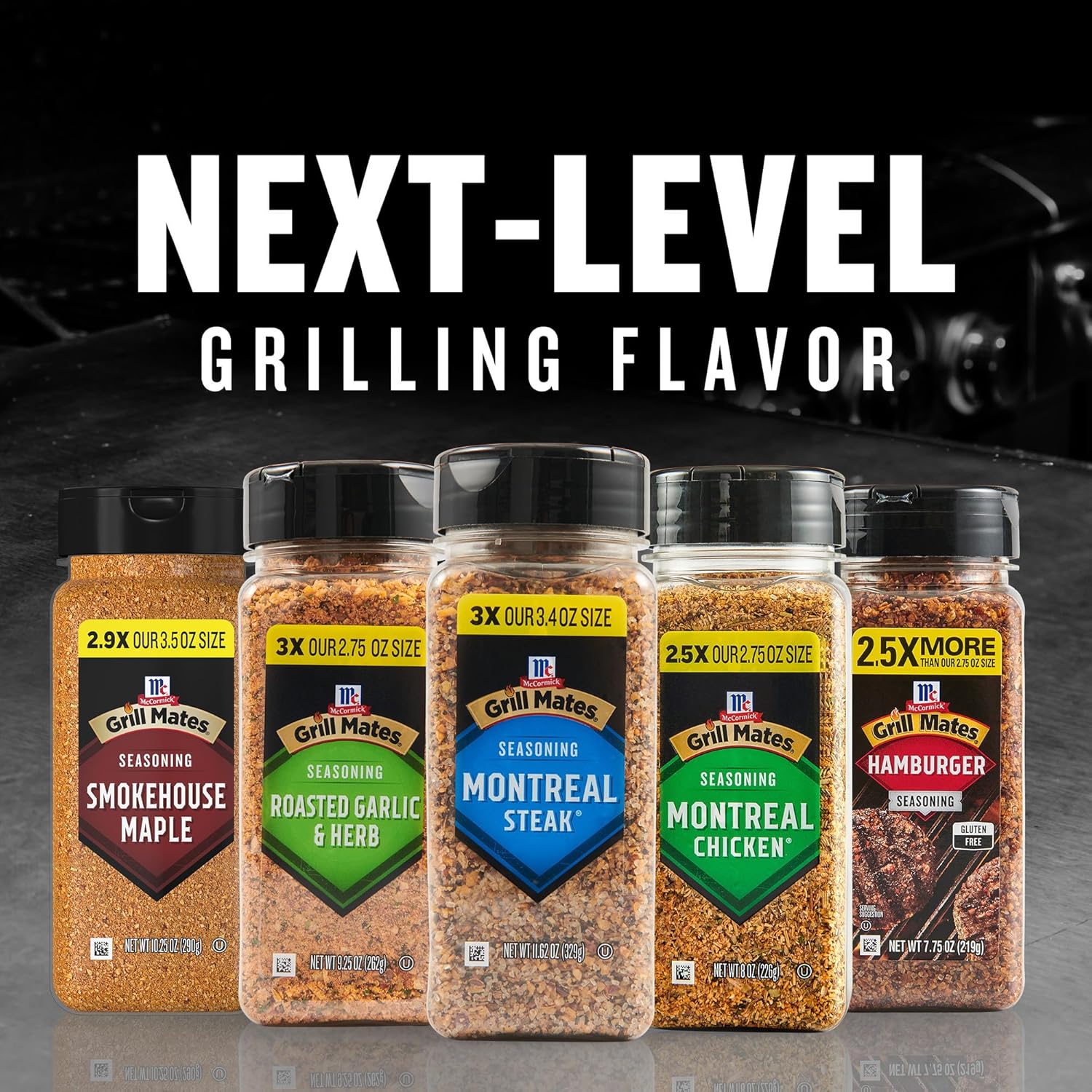 McCormick Grill Mates Montreal Steak Seasoning – Ready-to-Give Grill Master Gift for Men Who Cook Outdoors