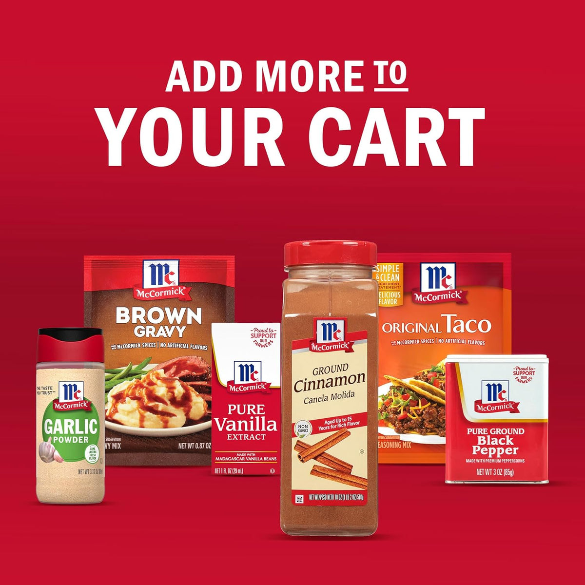McCormick Ground Cinnamon, 18 oz – Non-GMO Pantry Essential for Healthy Morning Rituals