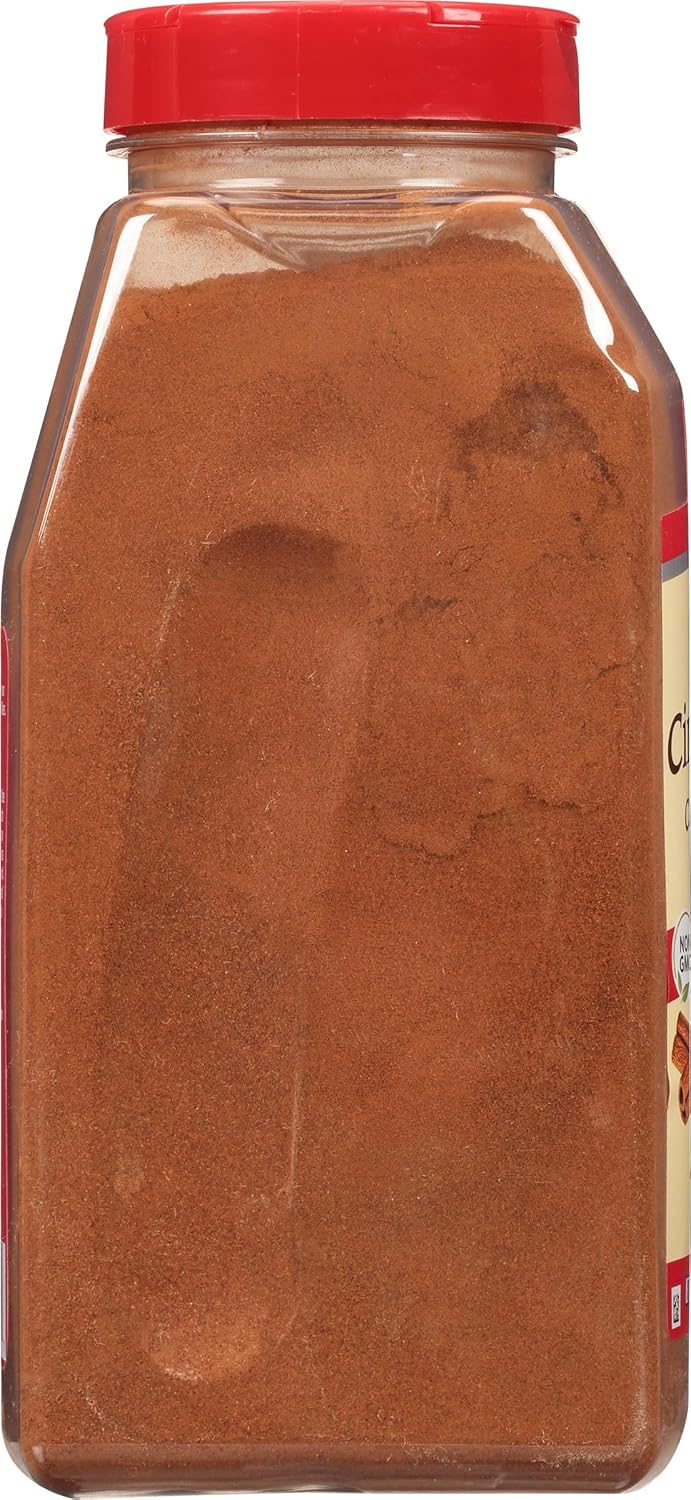 McCormick Ground Cinnamon, 18 oz – Non-GMO Pantry Essential for Healthy Morning Rituals