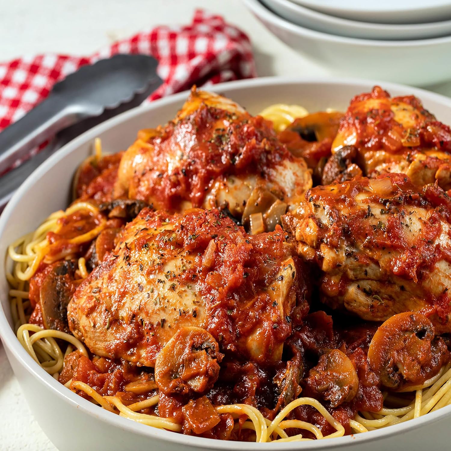 McCormick Italian Mushroom Spaghetti Sauce Mix – Wholesome Pasta Night Made Simple for Health-Conscious Families, 15-Minute Recipe