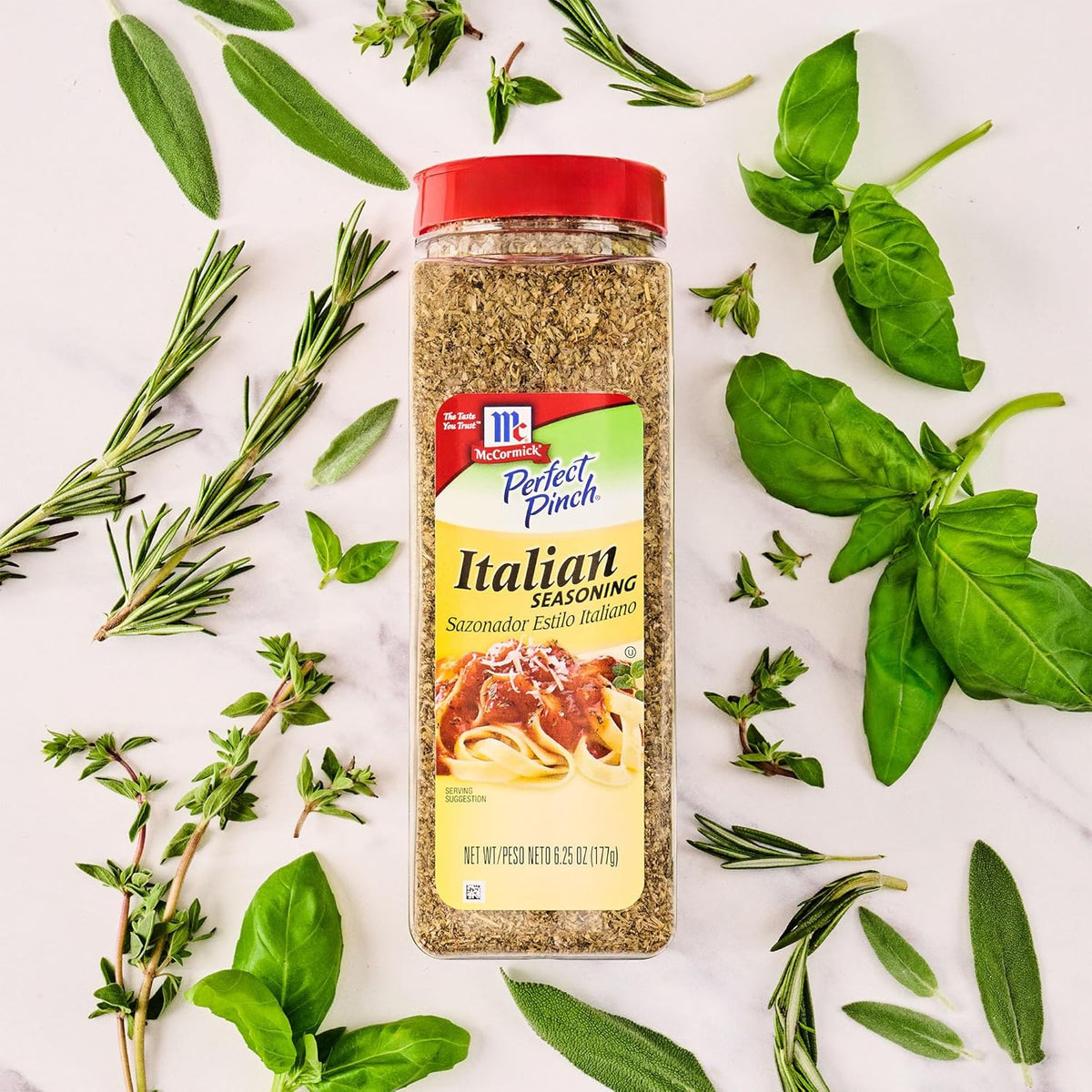 McCormick Italian Seasoning – Practical Holiday Gift for the Italian Food Lover, 6.25 oz