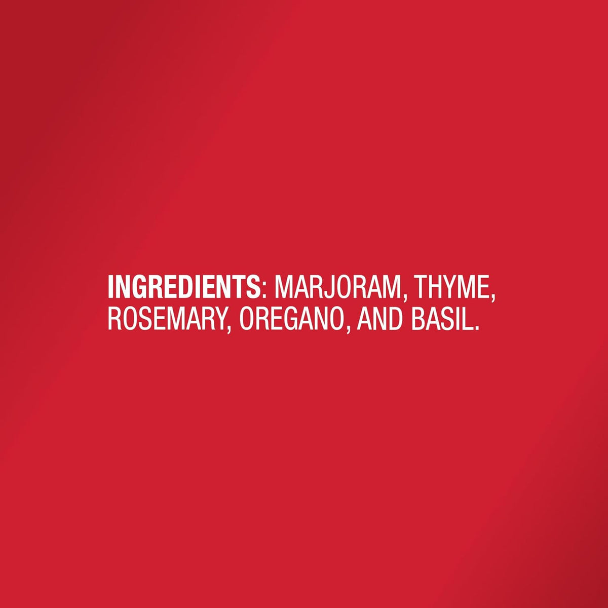 McCormick Italian Seasoning – Practical Holiday Gift for the Italian Food Lover, 6.25 oz