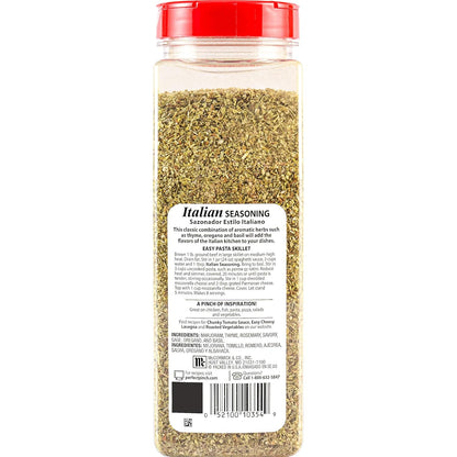 McCormick Italian Seasoning – Practical Holiday Gift for the Italian Food Lover, 6.25 oz