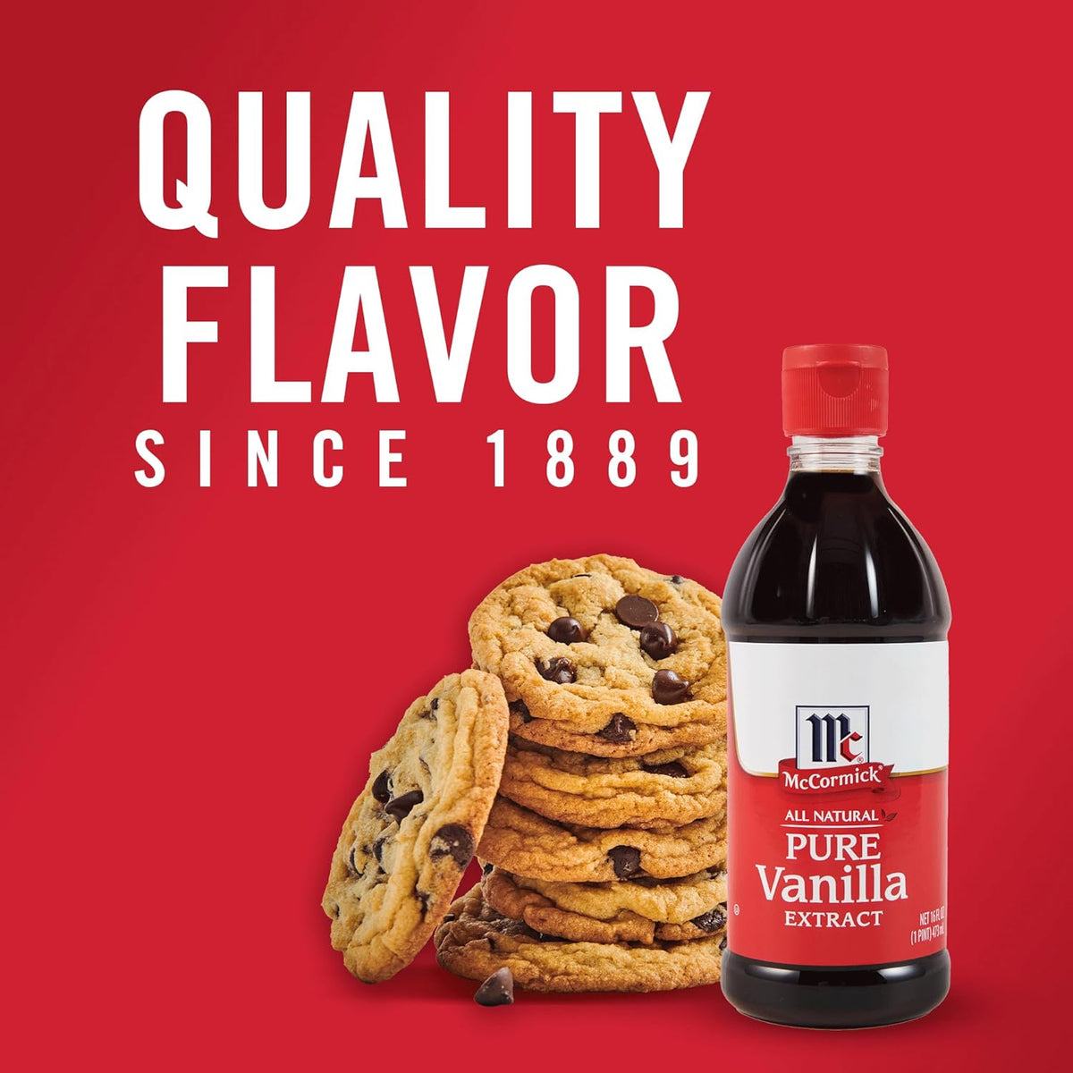 McCormick Madagascar Vanilla Extract for the Home Baker in Your Life, Luxurious Gluten Free Gift for Valentine's Day and Christmas