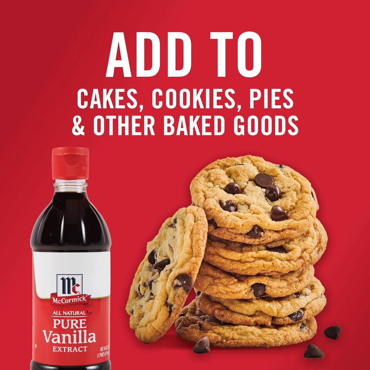 McCormick Madagascar Vanilla Extract for the Home Baker in Your Life, Luxurious Gluten Free Gift for Valentine's Day and Christmas