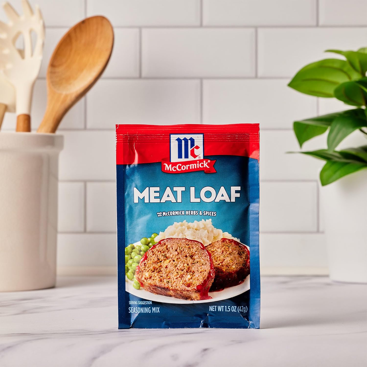McCormick Meat Loaf Seasoning Mix – Simple Ingredient Pantry Staple for Clean Eating Households