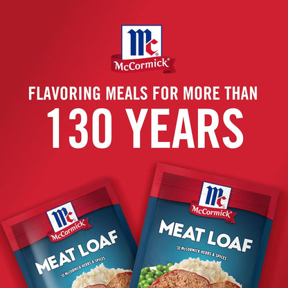 McCormick Meat Loaf Seasoning Mix – Simple Ingredient Pantry Staple for Clean Eating Households