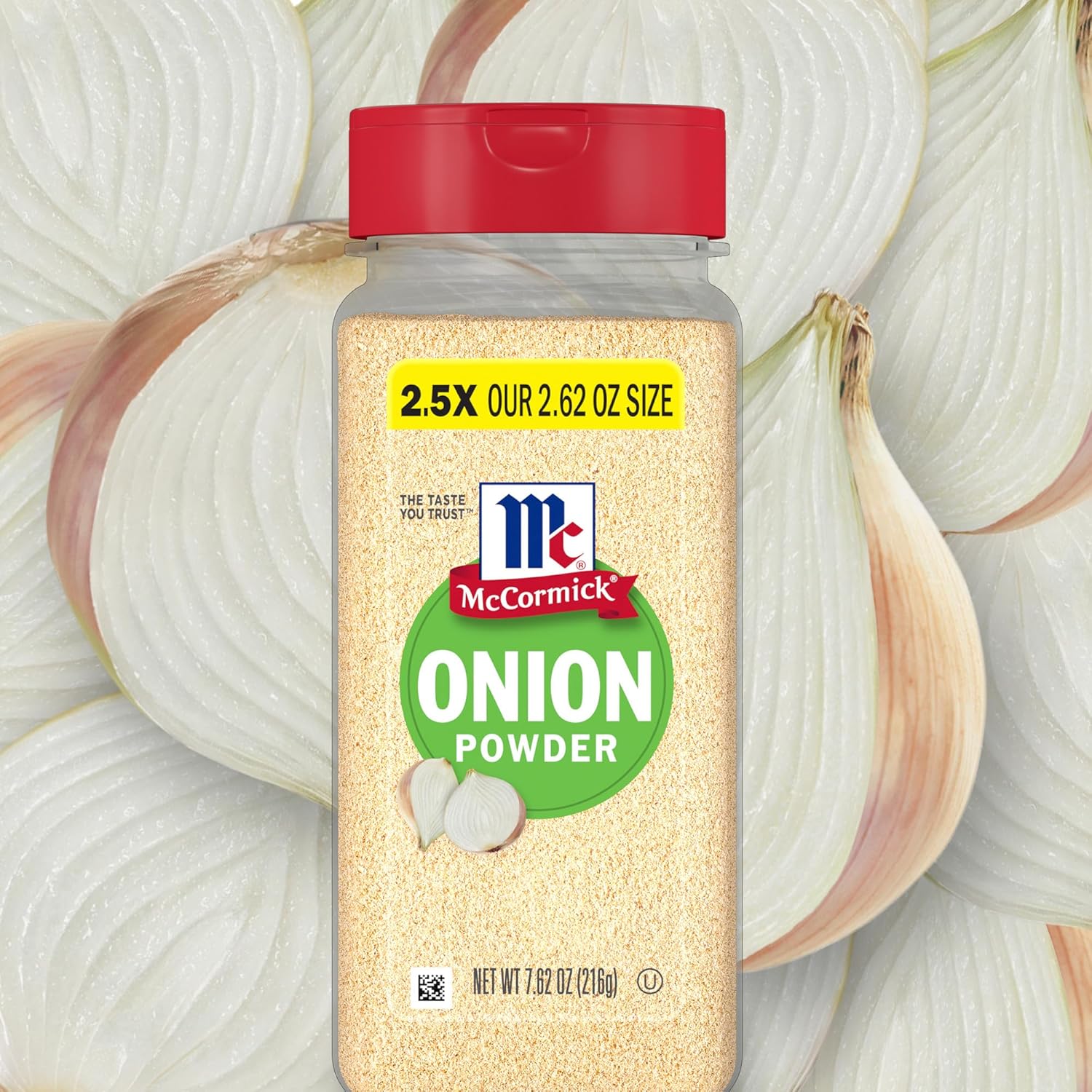 McCormick Onion Powder 7.62 oz – Pure Dehydrated Onion for Clean Eating Routines