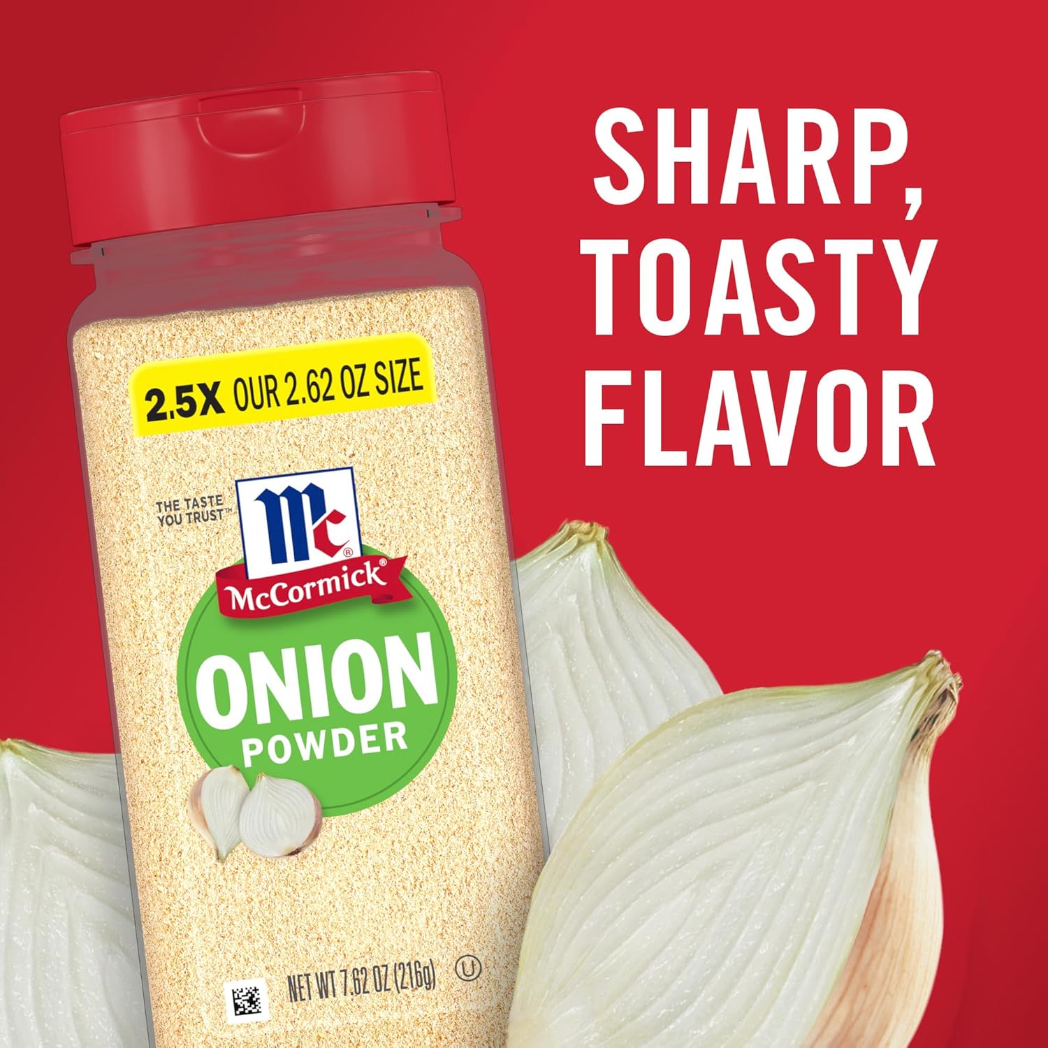 McCormick Onion Powder 7.62 oz – Pure Dehydrated Onion for Clean Eating Routines