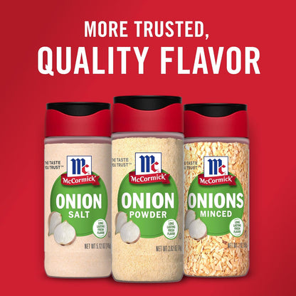 McCormick Onion Powder – No-Peel No-Chop Spice for Efficient Meal Planning