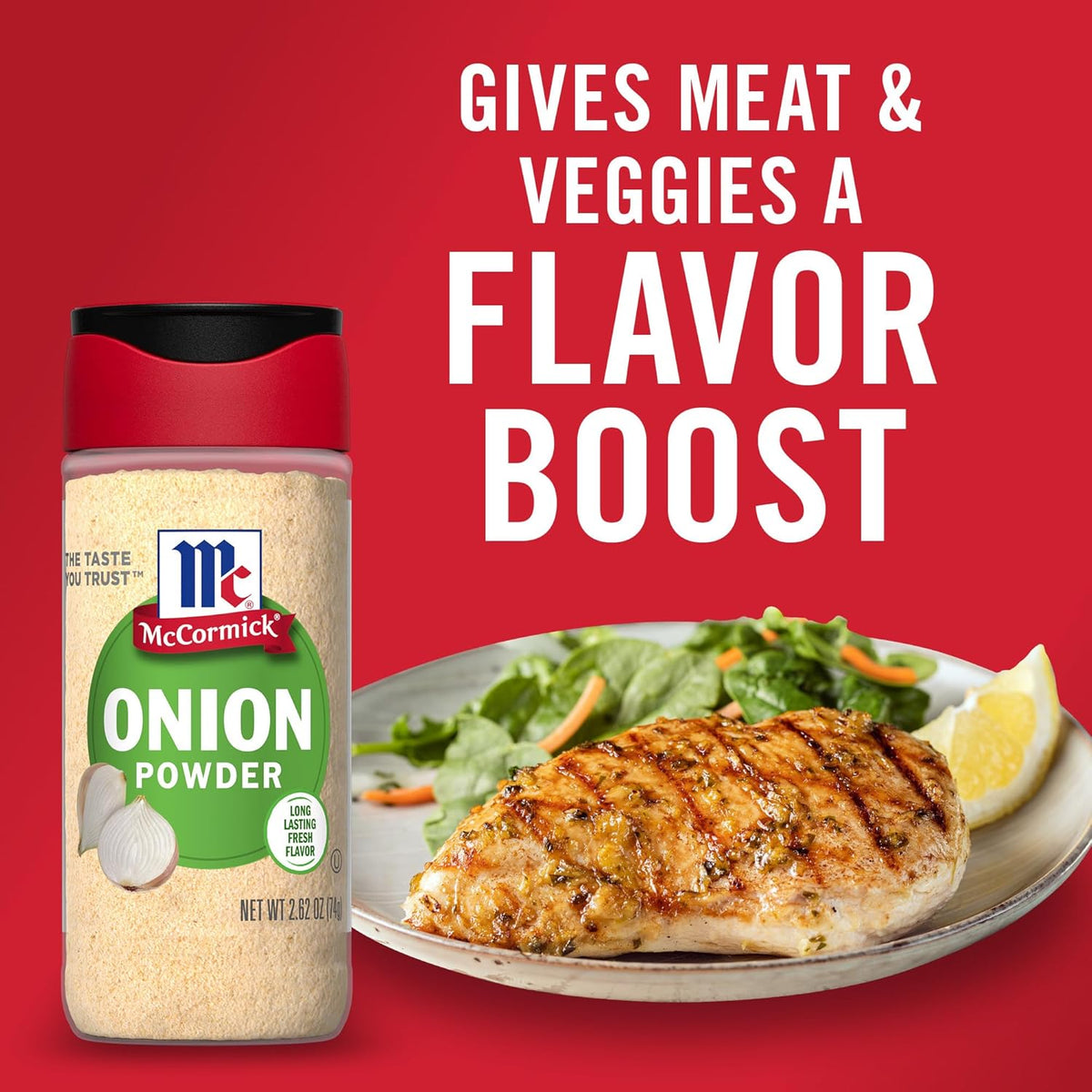 McCormick Onion Powder – No-Peel No-Chop Spice for Efficient Meal Planning