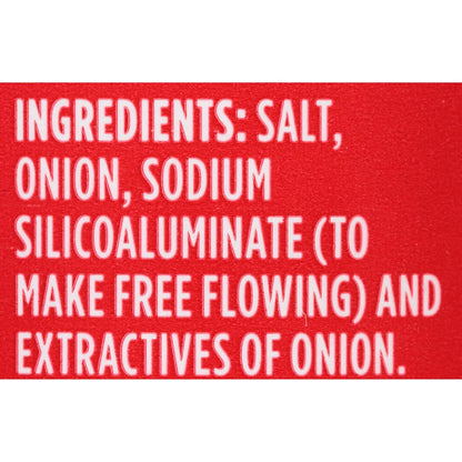 McCormick Onion Salt, 5.12 oz – Fast Flavor for Family Dinners and Ground Beef Dishes, 2-Pack