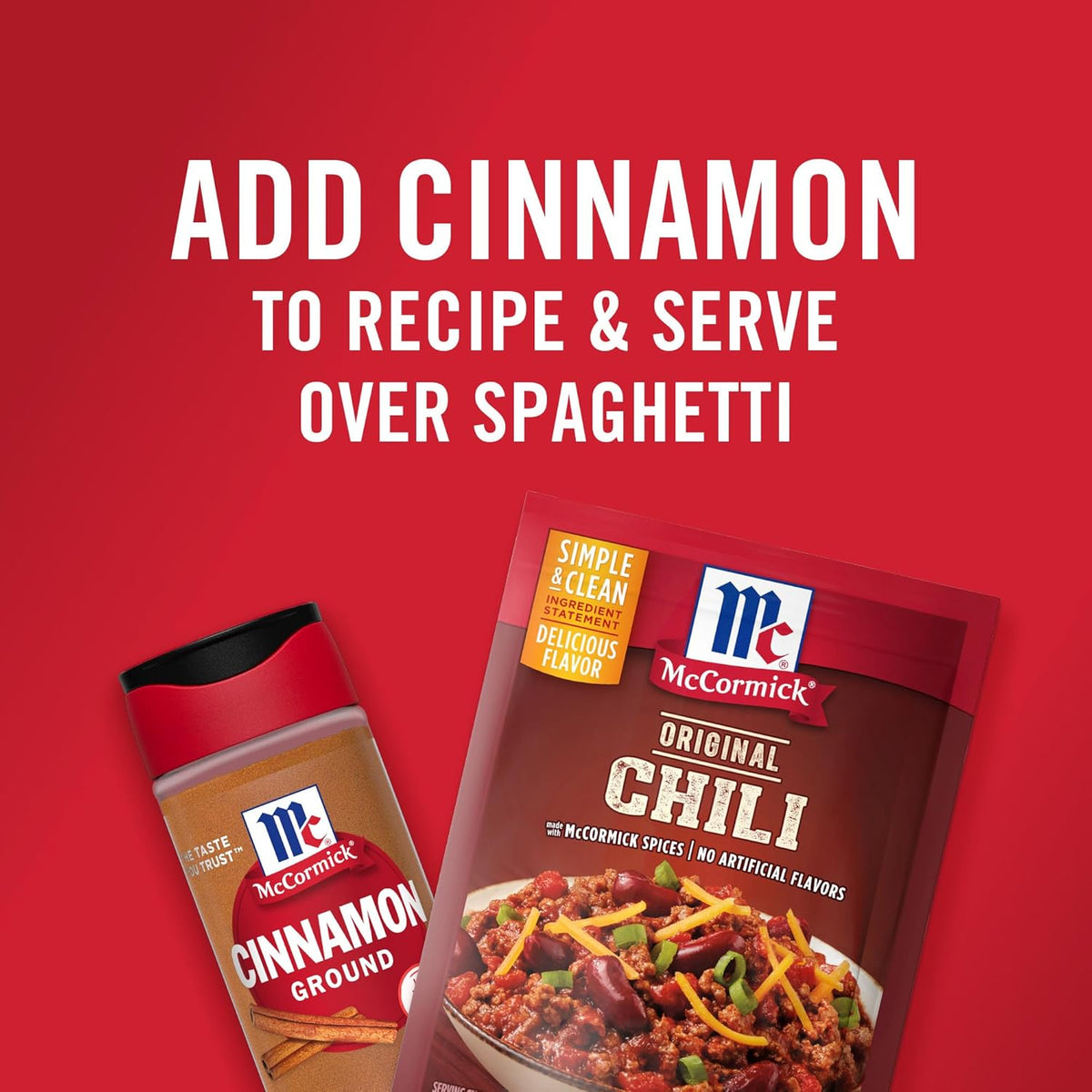 McCormick Original Chili Seasoning Mix for Plant-Based Dinners, Beans-Only Recipe Friendly