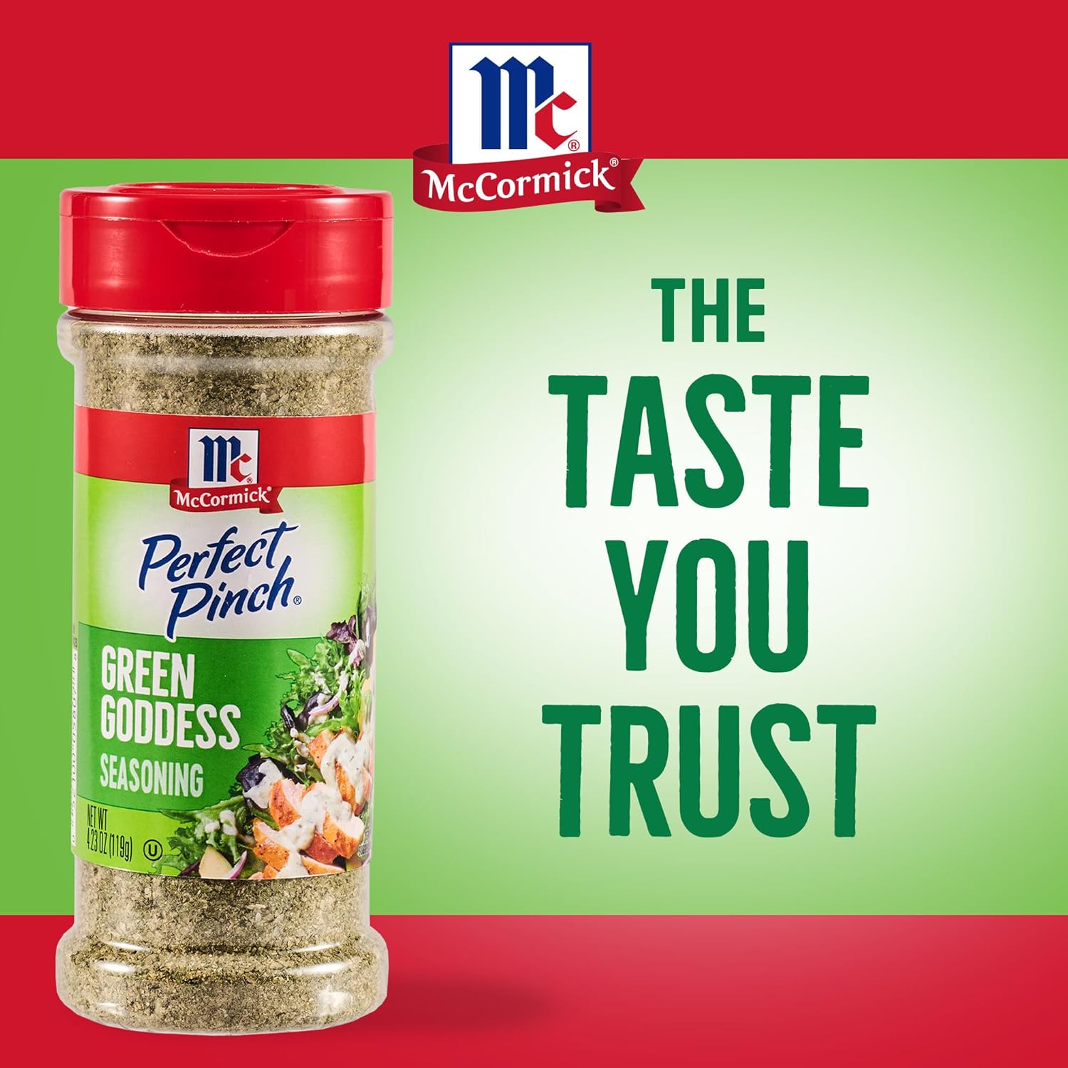 McCormick Perfect Pinch Green Goddess – Neutral, Understated Flavor for Intentional Simple Cooking