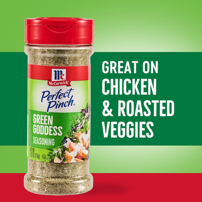 McCormick Perfect Pinch Green Goddess – Neutral, Understated Flavor for Intentional Simple Cooking