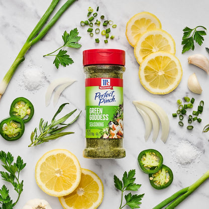 McCormick Perfect Pinch Green Goddess – Neutral, Understated Flavor for Intentional Simple Cooking
