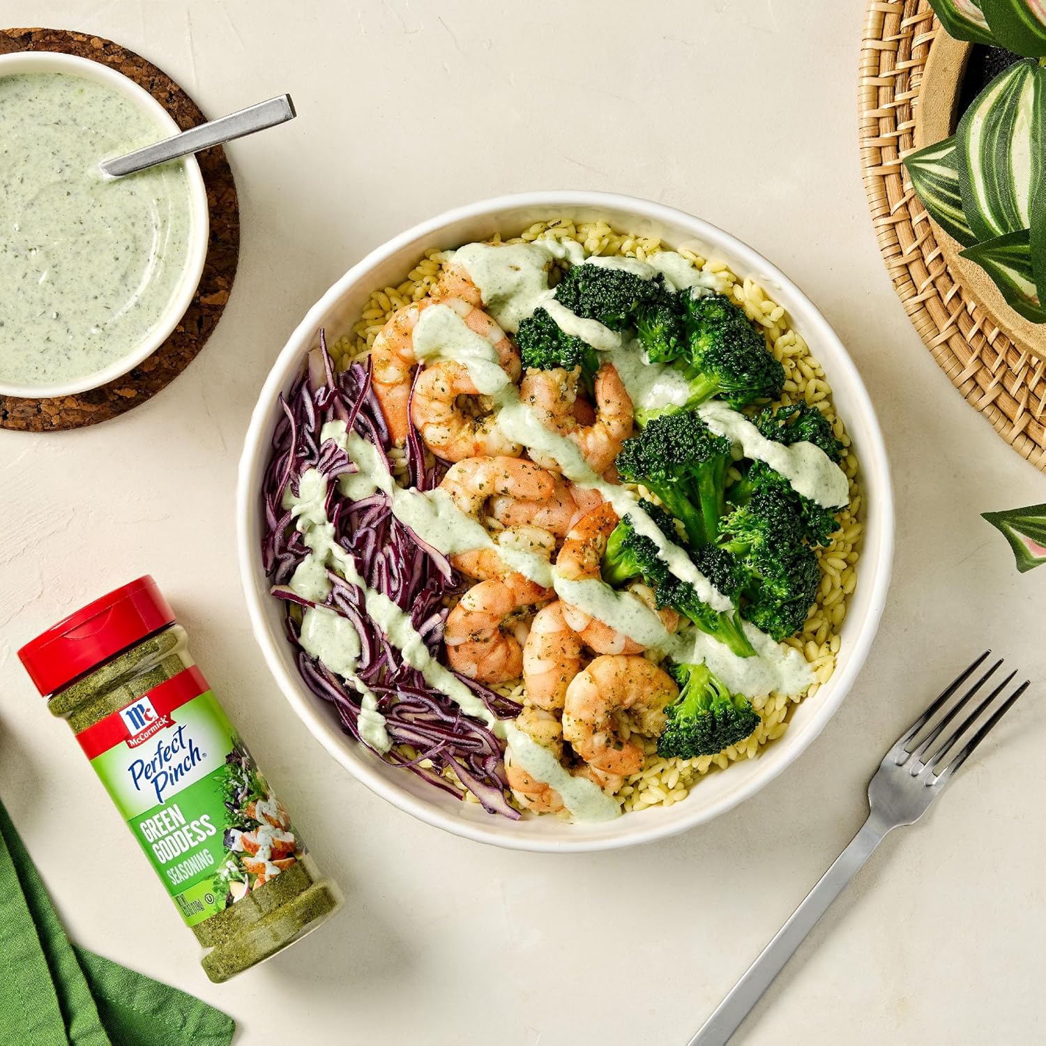 McCormick Perfect Pinch Green Goddess – Neutral, Understated Flavor for Intentional Simple Cooking