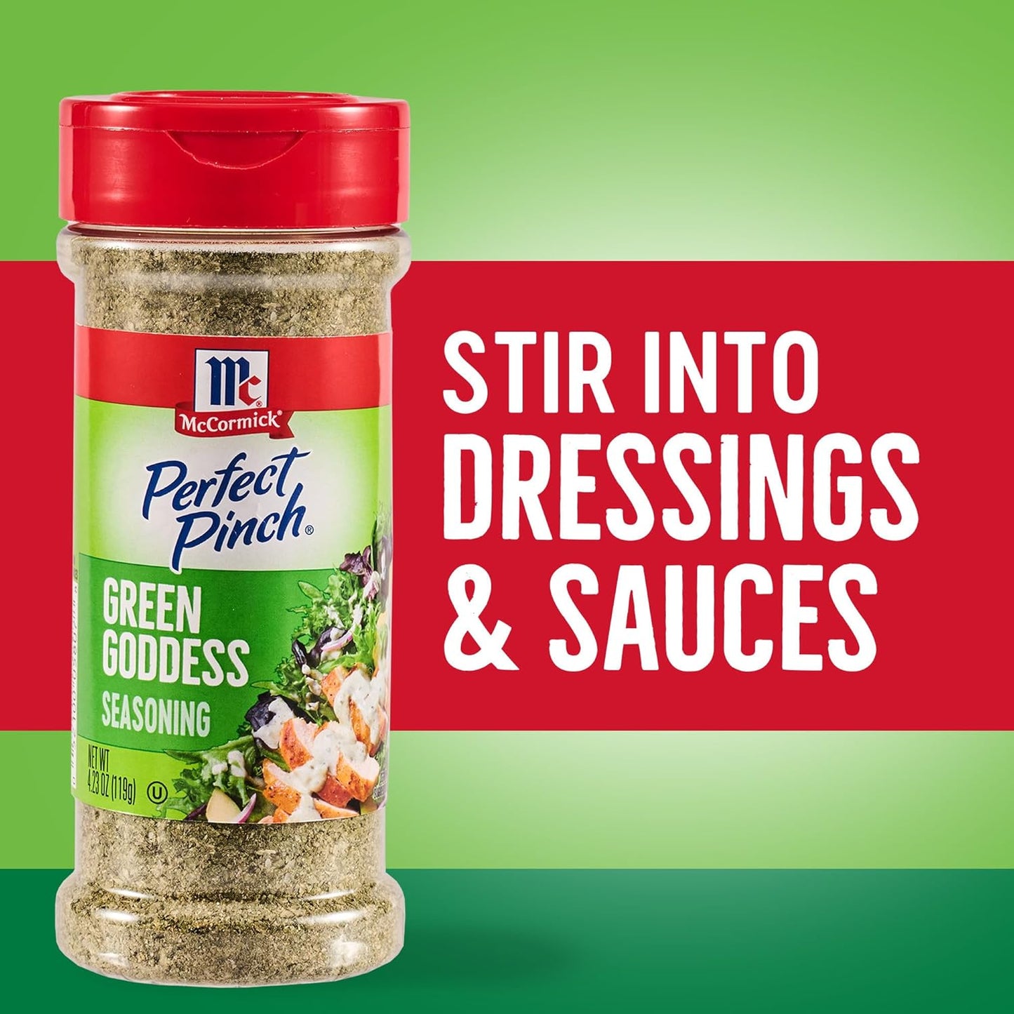 McCormick Perfect Pinch Green Goddess – Neutral, Understated Flavor for Intentional Simple Cooking