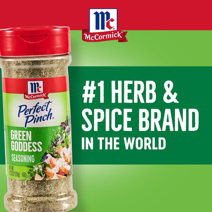 McCormick Perfect Pinch Green Goddess – Neutral, Understated Flavor for Intentional Simple Cooking