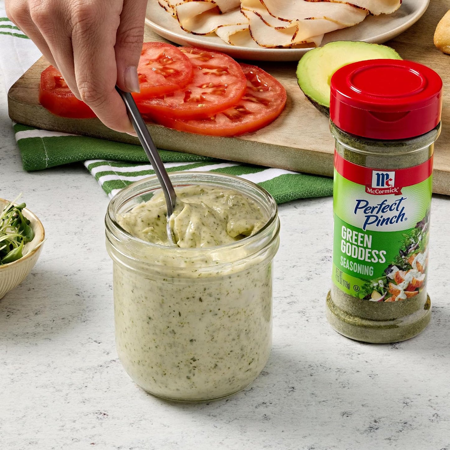McCormick Perfect Pinch Green Goddess – Neutral, Understated Flavor for Intentional Simple Cooking
