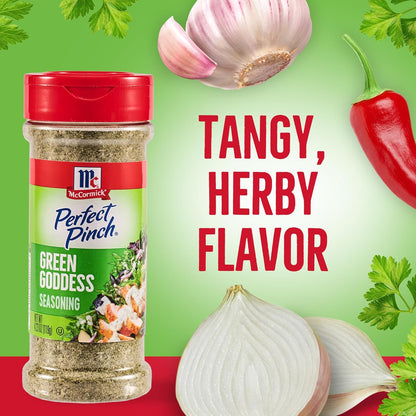 McCormick Perfect Pinch Green Goddess – Neutral, Understated Flavor for Intentional Simple Cooking