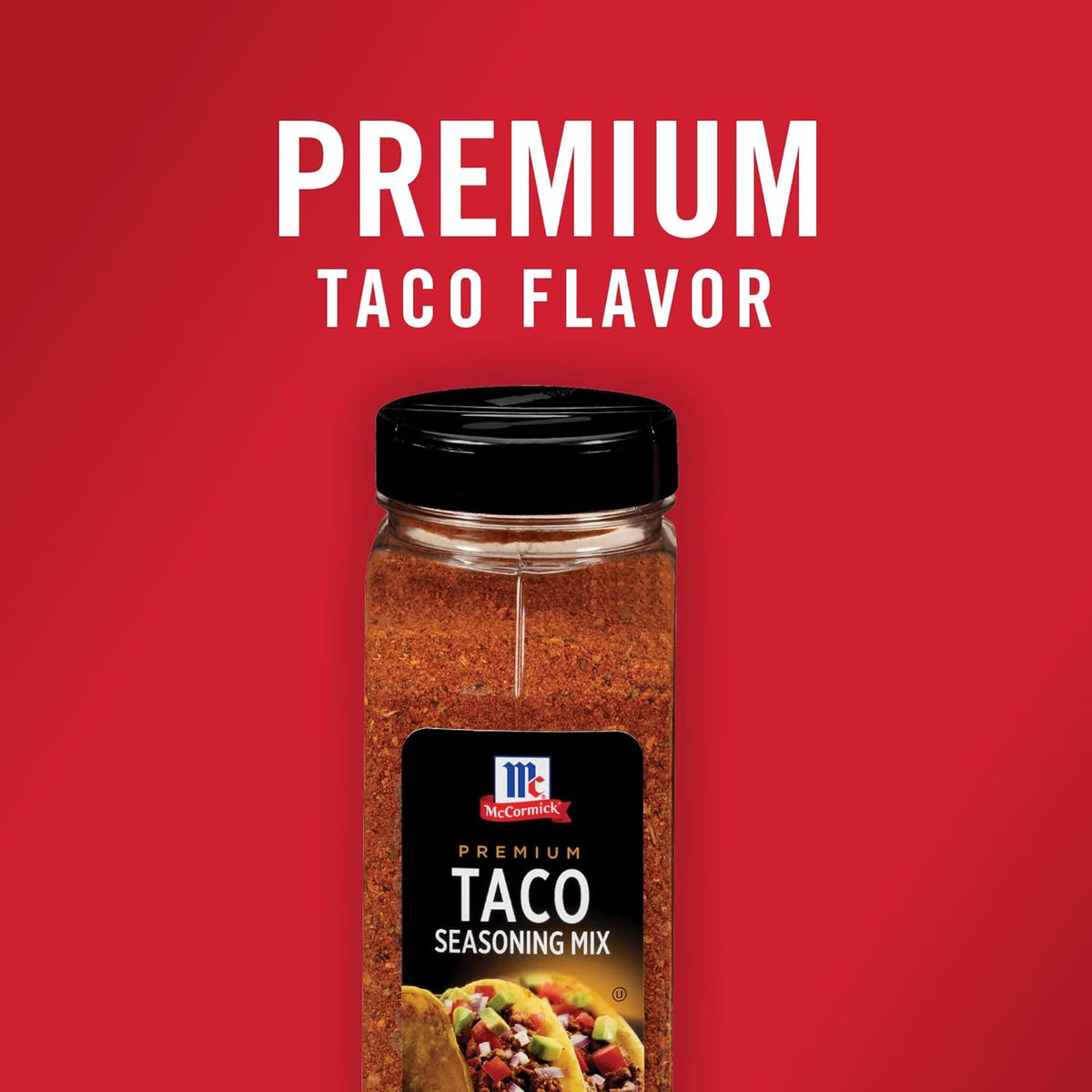 McCormick Premium Taco Seasoning Mix, 24 oz – Child-Friendly Bulk Seasoning for Busy Parent Pantry