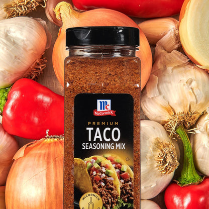 McCormick Premium Taco Seasoning Mix, 24 oz – Child-Friendly Bulk Seasoning for Busy Parent Pantry