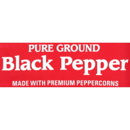 McCormick Pure Ground Black Pepper 3 oz – Clean-Label Staple for Less-Is-More Cooking