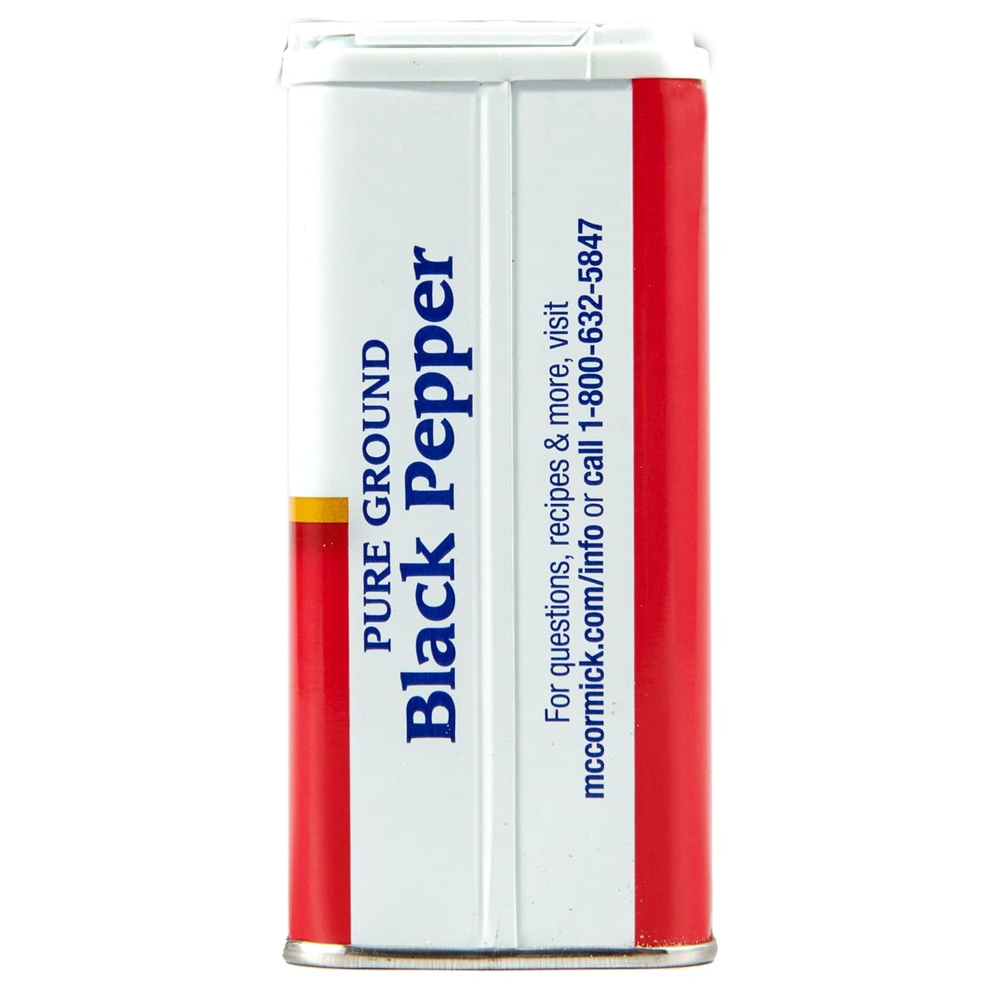 McCormick Pure Ground Black Pepper 3 oz – Clean-Label Staple for Less-Is-More Cooking