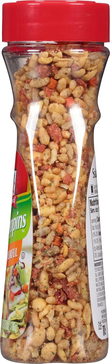 McCormick Salad Toppins Crunchy & Flavorful All-in-One Salad Topper, Replace Multiple Toppings with One Shaker