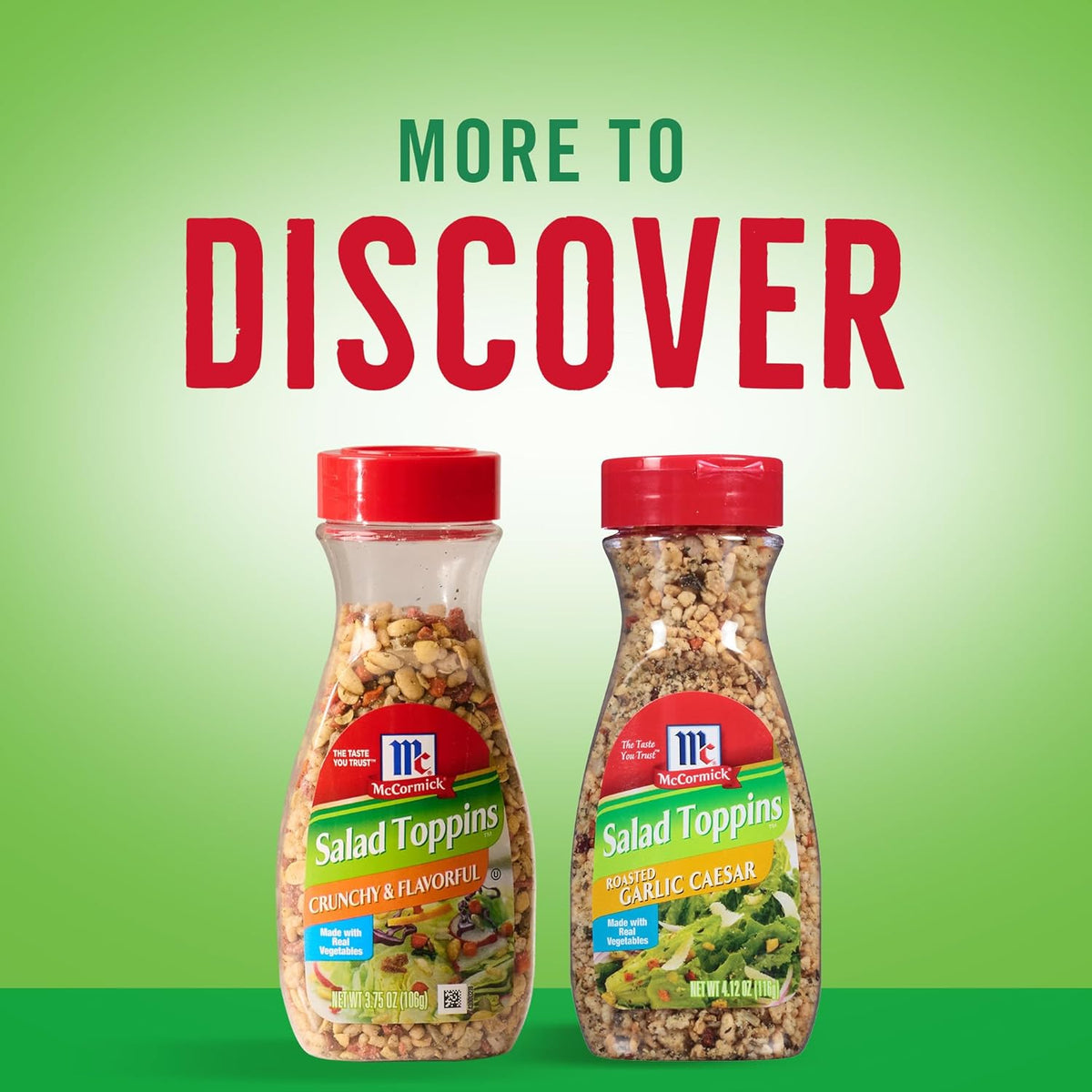McCormick Salad Toppins Crunchy & Flavorful All-in-One Salad Topper, Replace Multiple Toppings with One Shaker