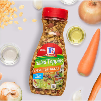 McCormick Salad Toppins Crunchy & Flavorful All-in-One Salad Topper, Replace Multiple Toppings with One Shaker