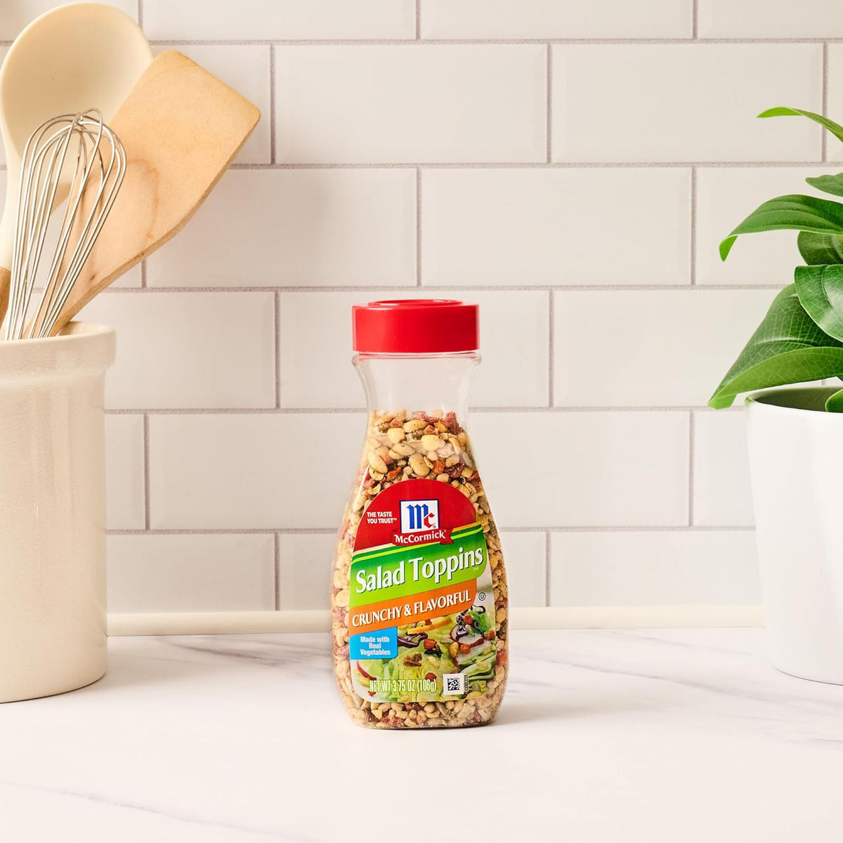 McCormick Salad Toppins Crunchy & Flavorful All-in-One Salad Topper, Replace Multiple Toppings with One Shaker