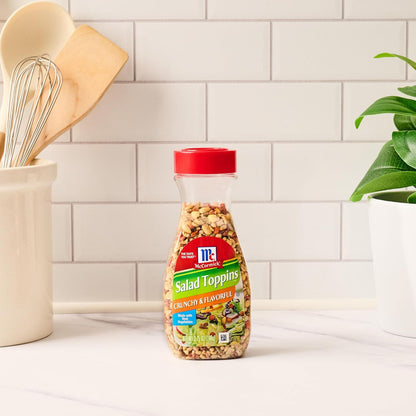 McCormick Salad Toppins Crunchy & Flavorful All-in-One Salad Topper, Replace Multiple Toppings with One Shaker